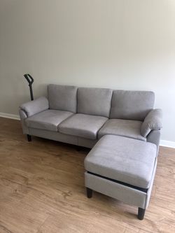 Gray Sofa