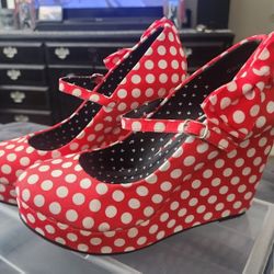 Minnie Mouse Wedges
