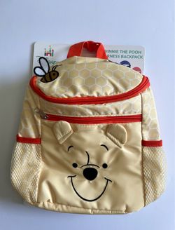 Gender Neutral Disney Baby Winnie the Pooh Toddler Harness Backpack Bee Insulated