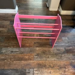 Kids Shoes Rack Pink 