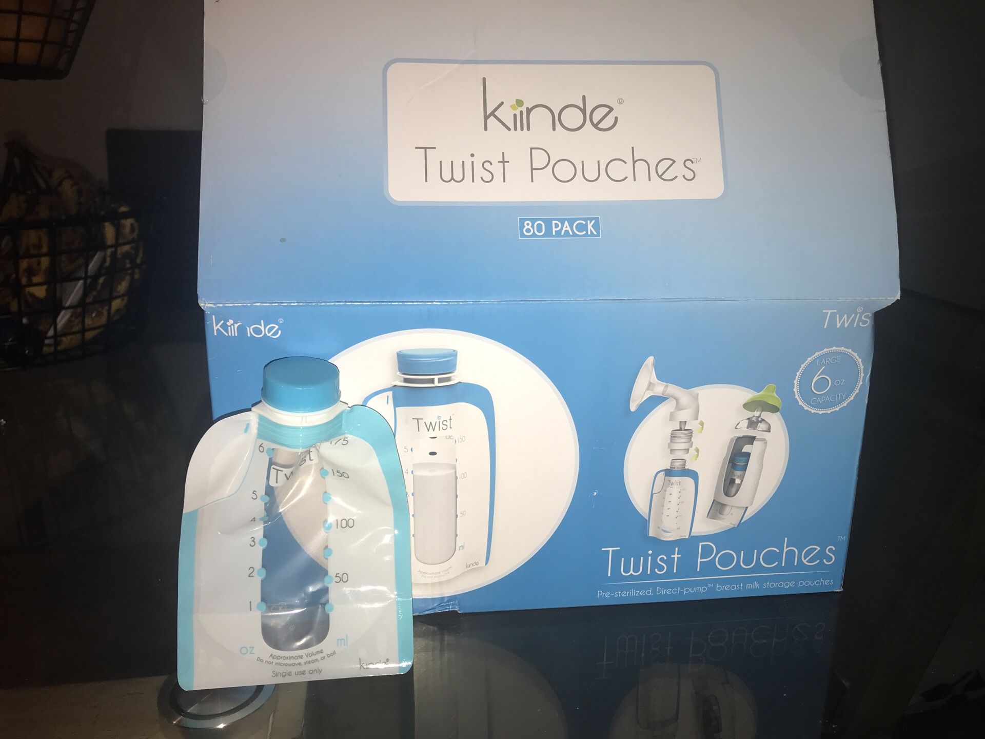 Kindle Twist Pouches 80 Count