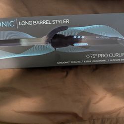 Bio Ionic Long Barrel Styler .75" Pro Curling Iron