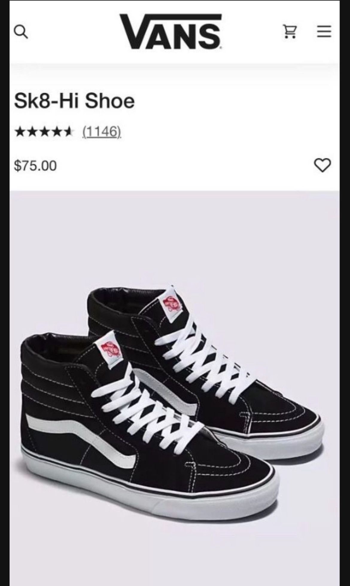 Vans SK8-Hi Shoe “Comfy Cush”