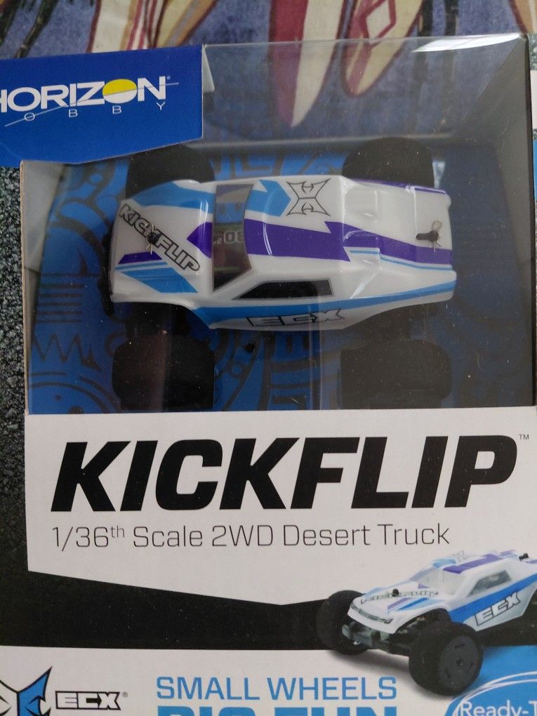 Horizon Ecx  Kickflip 1/36 RTR With Upgraded Lipo