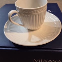 Mikasa Italian Countryside DD900 Tea Cup Mug Saucer Rimmed Soup Bowl New