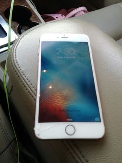 Iphone 6s plus rose gold