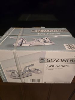 Glacier Bay bathroom faucet