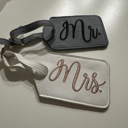 Luggage Tags - Mr. And Mrs. 
