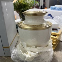 New Brass Cremation URN