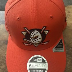 Brand New Orange Anaheim Ducks Hat