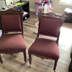 Antique Upholstered Chairs