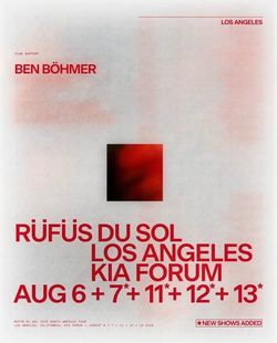 Rufus Du Sol FLOOR 8/6