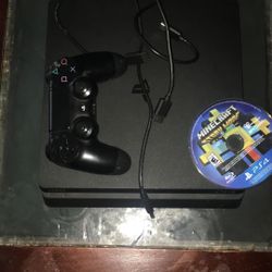 PS4 With Minecraft Story Mode