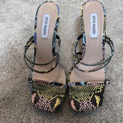 Steve Madden Multi Color Heels