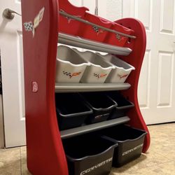 Corvette Theme Toy Organizer 
