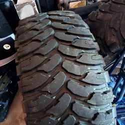 4 Mud Tires On 18 In. Ultra Motorsport Rims