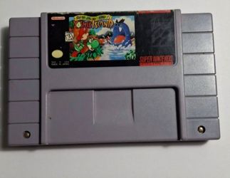 Super Mario World 2: Yoshi's Island SNES Cartridge