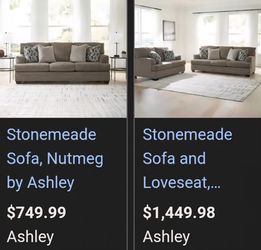 Sofa Sectional 3 PC With Pillows