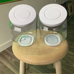 X2 Pop Container Cookie Jars. XOXO. $20