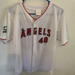 Angels jersey Youth XL