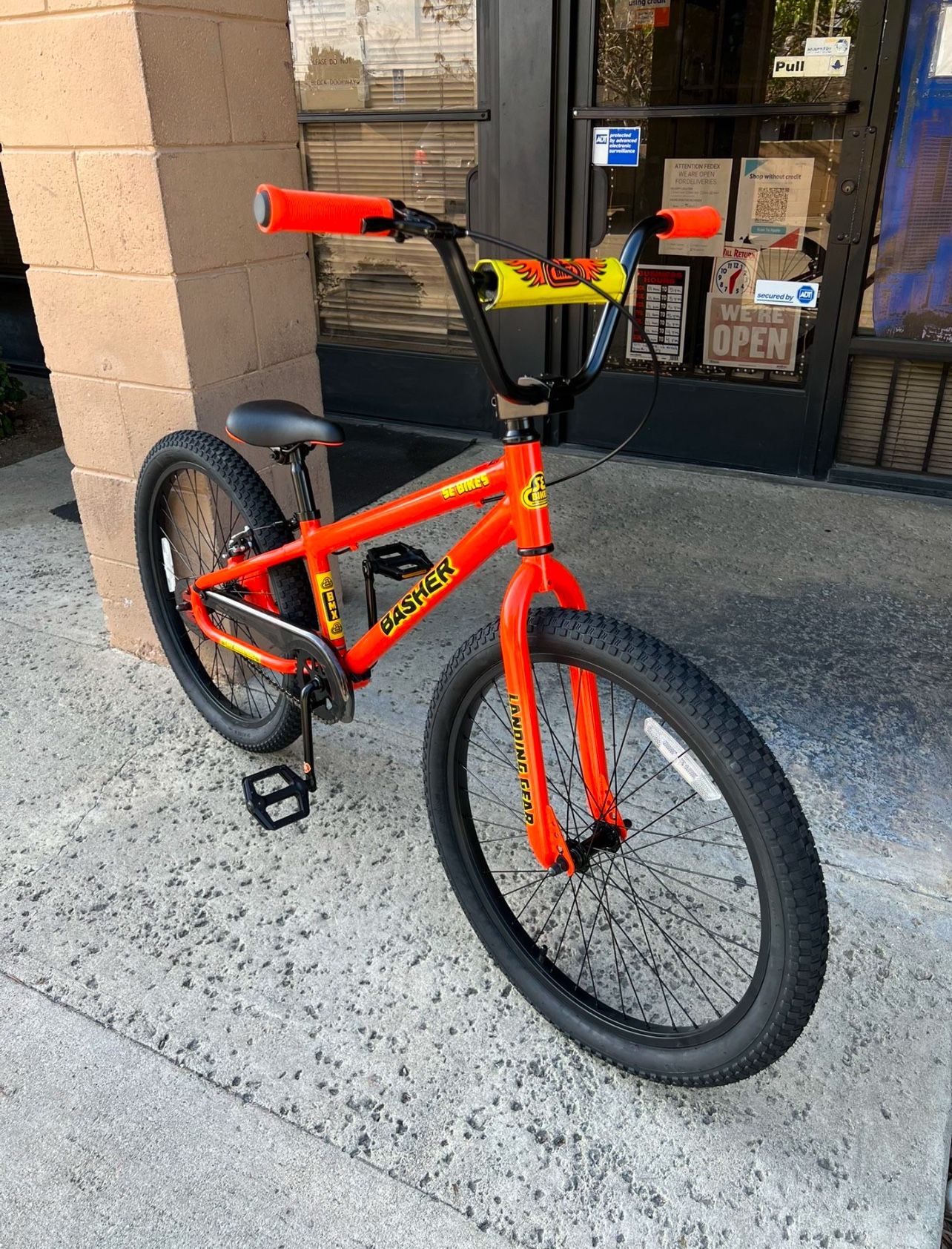 SE Bikes Basher 24" BMX Bike 2025 Orange