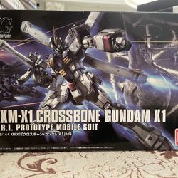 New Bandai HG 1/144 Crossbone Gundam X1 plastic model figure Premium BANDAI