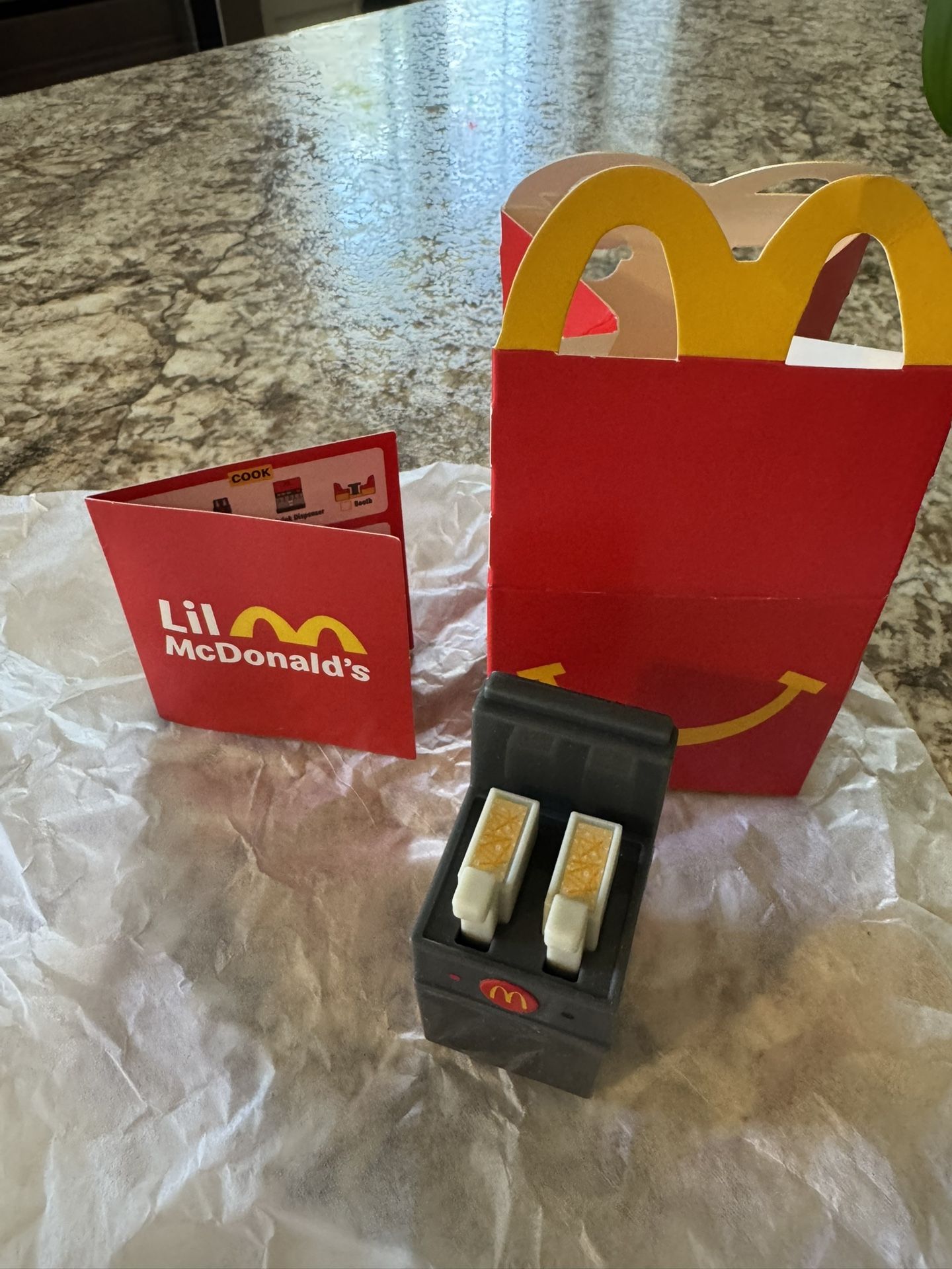 McDonald’s #20 Fryer Happy Meal Toy, New