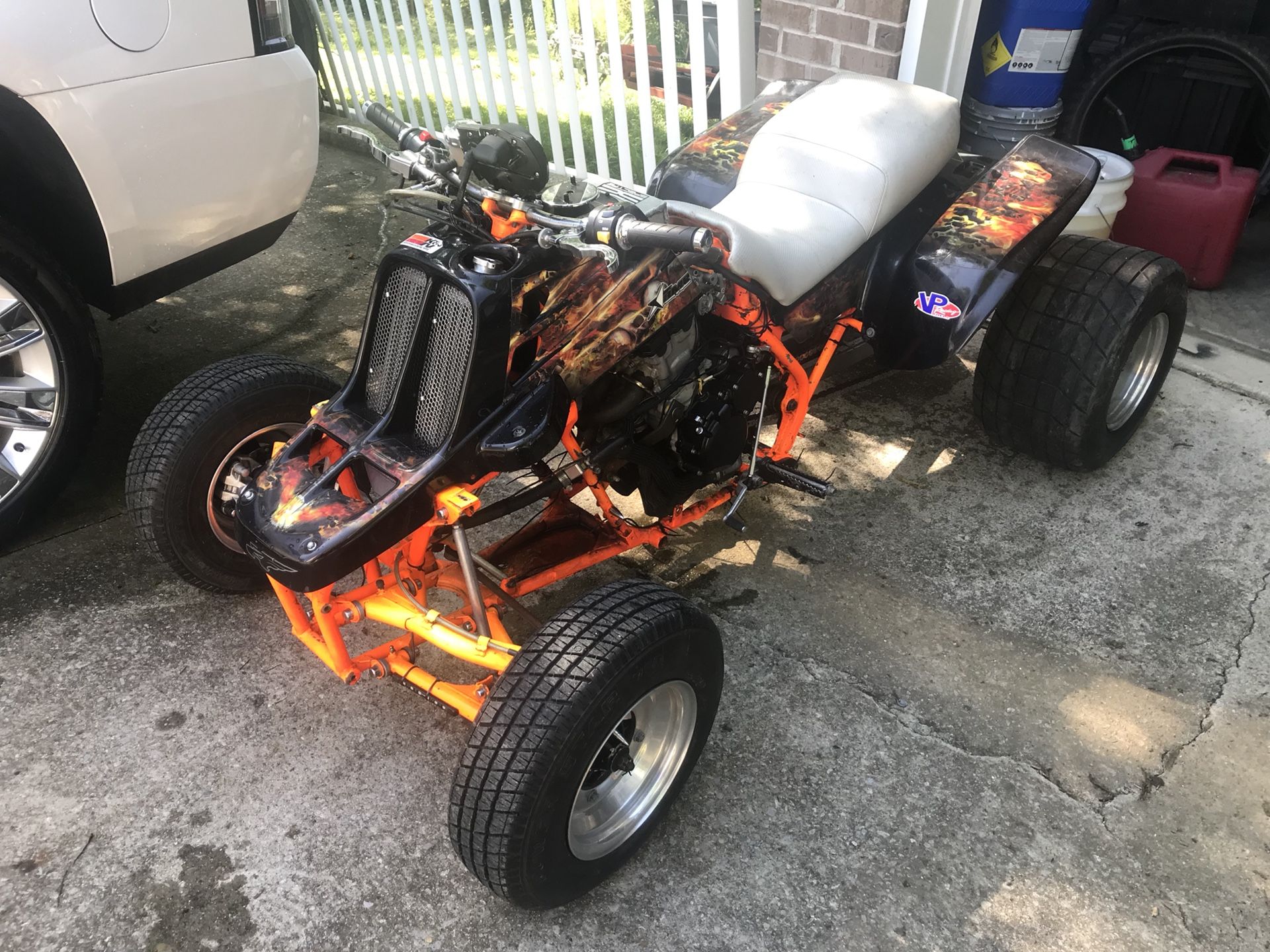 Banshee SuZuki 750 drag bike ATV
