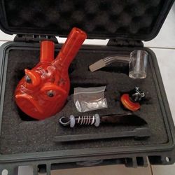 HandBlownGlass RudeBoy & CrazyFrog Combo 