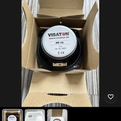 NEW Visaton FR10-4 Ohm 4" Full-Range Speaker NIB