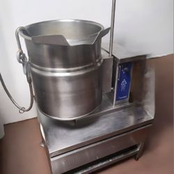 Commercial Restaurant Electic Tilt Skillet Tilting Kettle by Cleveland
