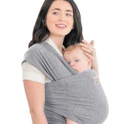 KeaBabies Baby Wrap Carrier - All In 1 Original Baby Carrier Newborn To Toddler Sling, Easy To Wear, Hands Free Bonding, Lightweight, Breathable Infan