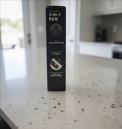 Portable 3-in-1 Fan, Flashlight & Power Bank - NEW