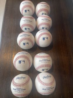 Large bundle 100 professional baseballs pearls