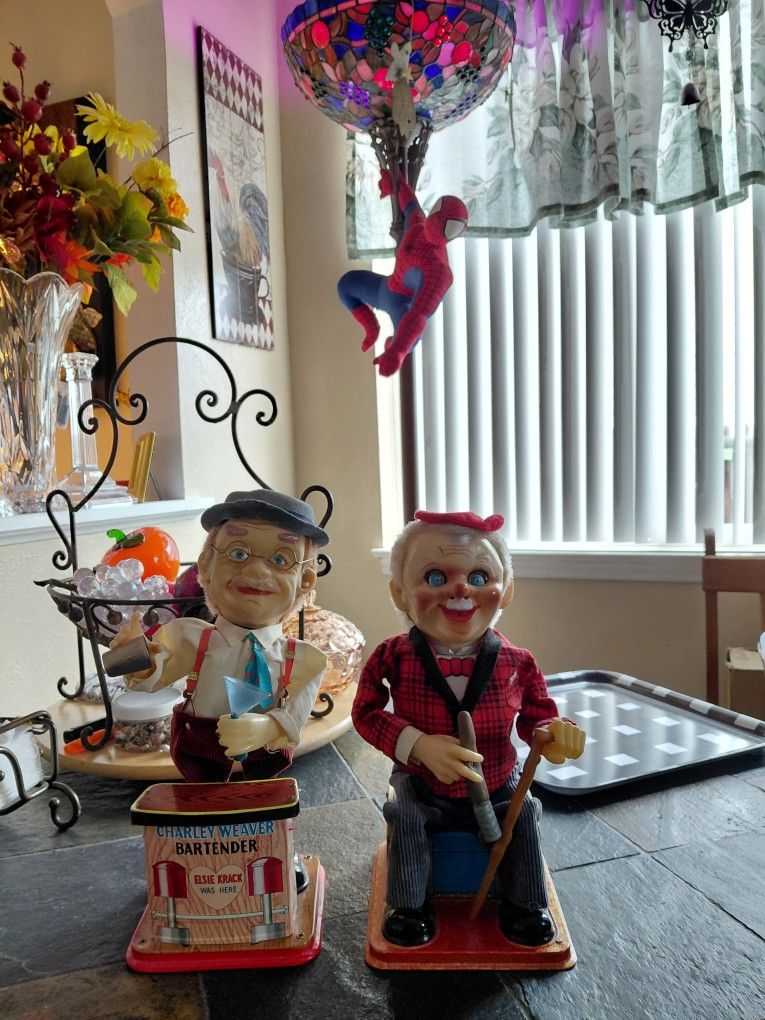 Charles The Bartender & Old Man McGregor  Antiques 