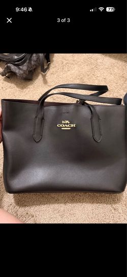 Coach leather purse
