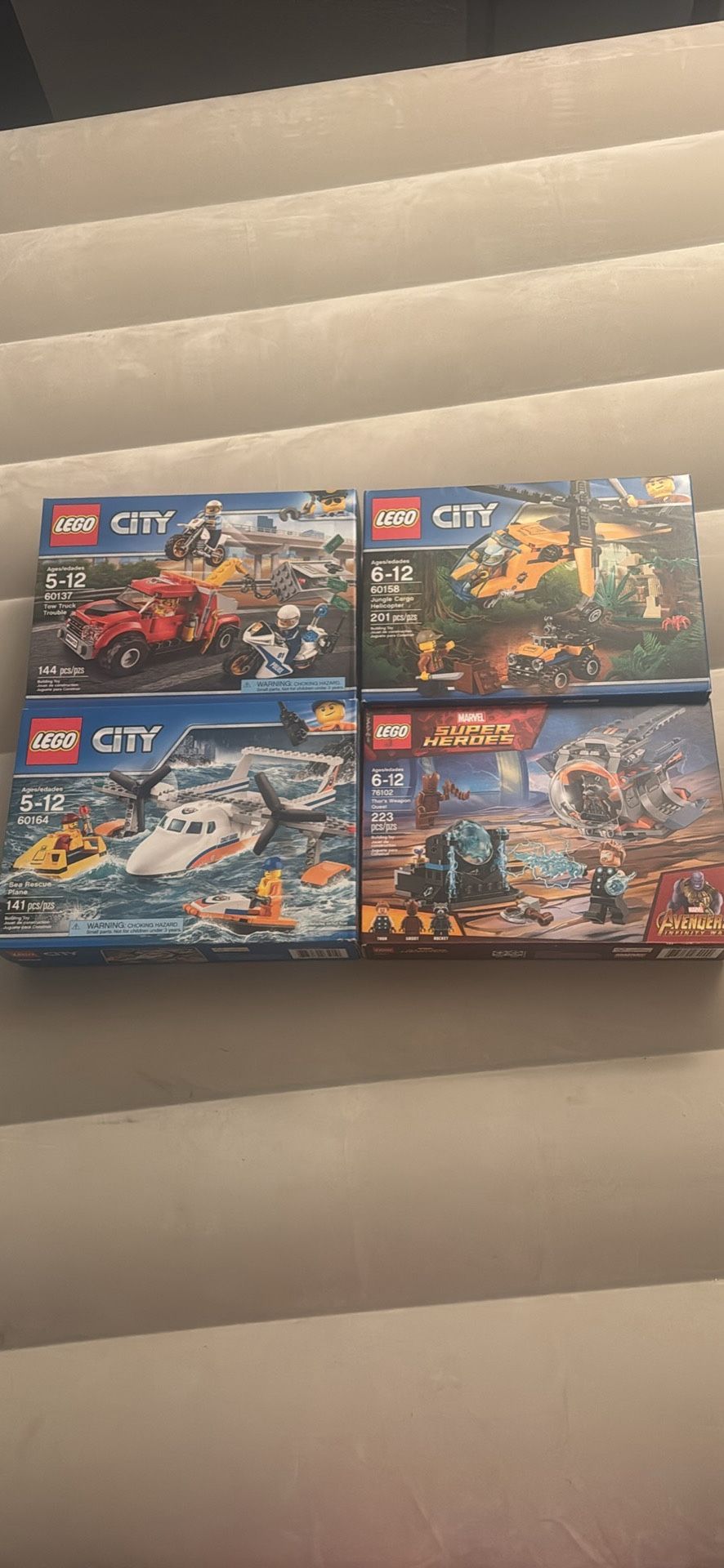 Lego 60164 60137 60158 76102