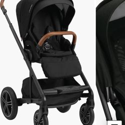 NUNA MIXX STROLLER WITH CARSEAT ADAPTER