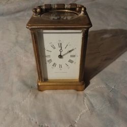 Jenner and Knewstub brass clock