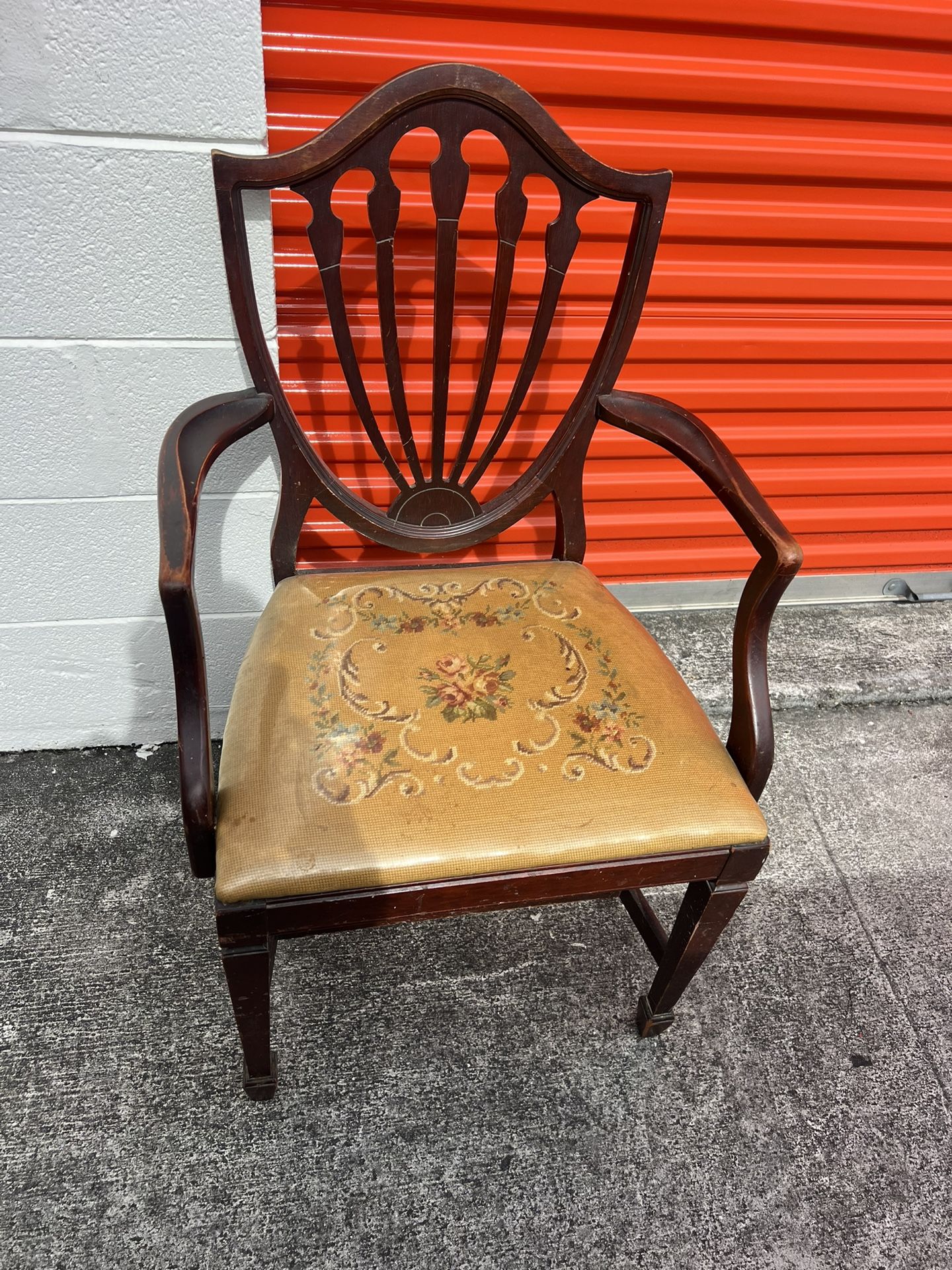Antique Furniture Vintage Chair Wood