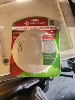 First Alert 2in1 Smoke And Carbon Monoxide Alarm