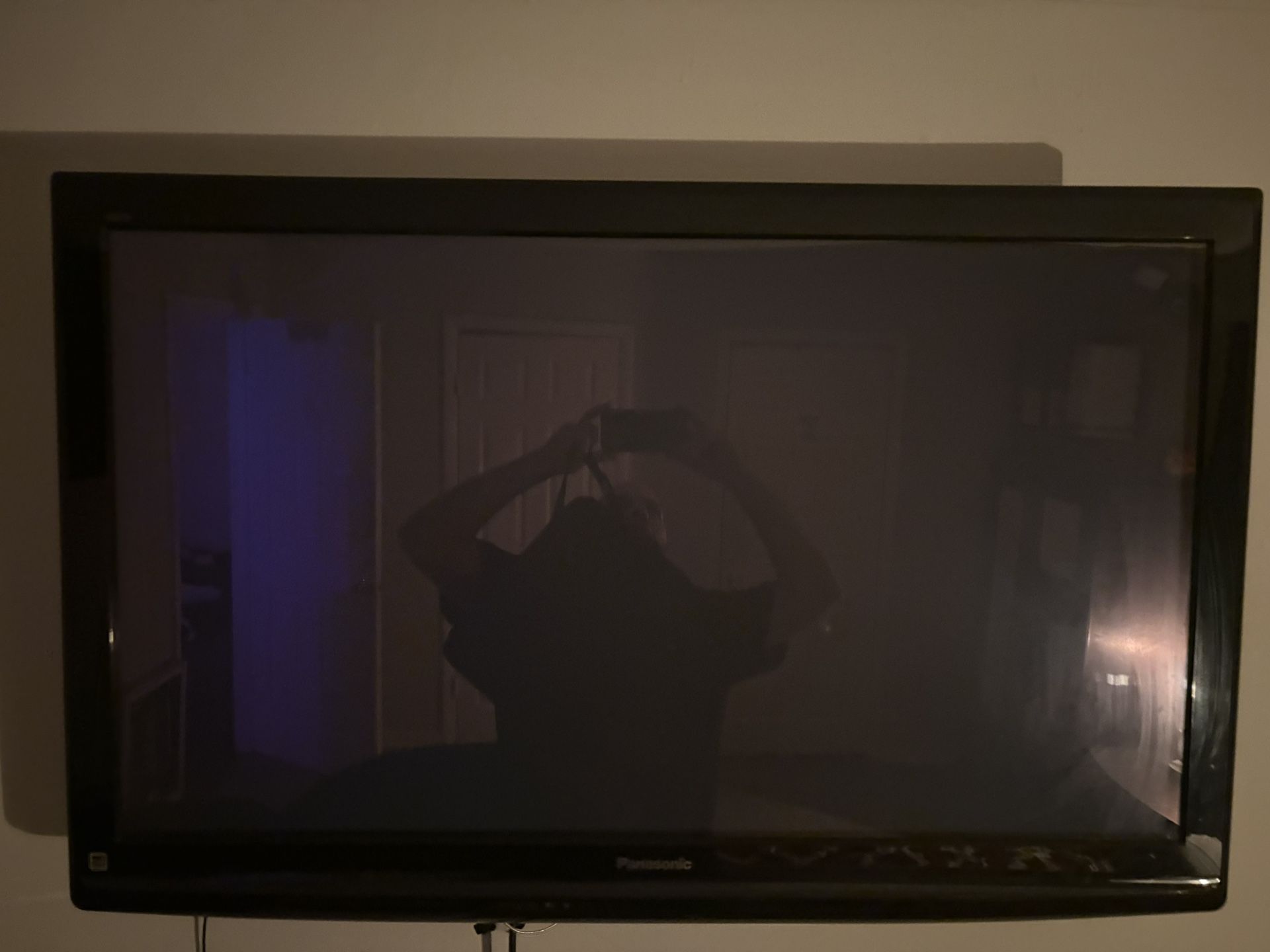 Panasonic 50 Inch TV With Wall Mount 