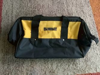 DEWALT Yellow/Black Large Tool Bag with Carry Handles, Never Used