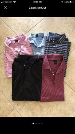 Dunning golf shirt bundle (5)