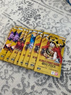 One Piece Card Game OP-17 Sleeved