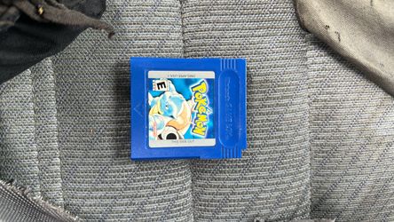 GameBoy Pokémon Blue Verison