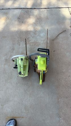 2 Poulan Chainsaws