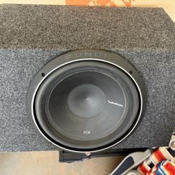 Rockford Fosgate P2 Punch 12 In Subwoofer Bass Box 