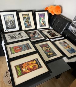 Disney paintings