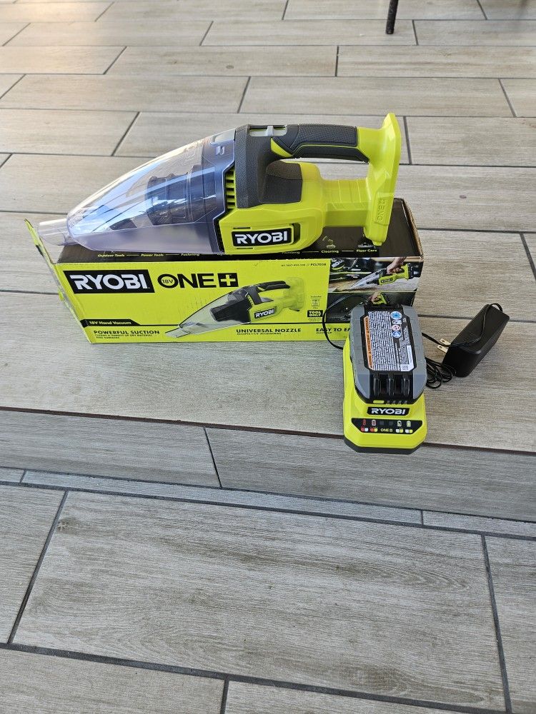 Ryobi 18v Hand Vaccum Kit